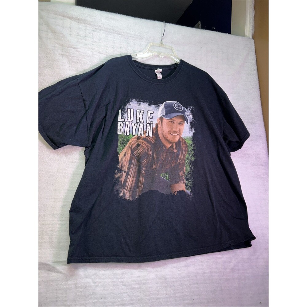 Luke Bryan Tour 2011 T-Shirt Size 2XL Black Concert Country Music